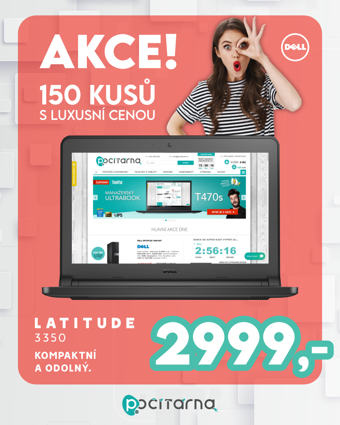 Akce na DELL Latitude 3350 končí už v pondělí!
