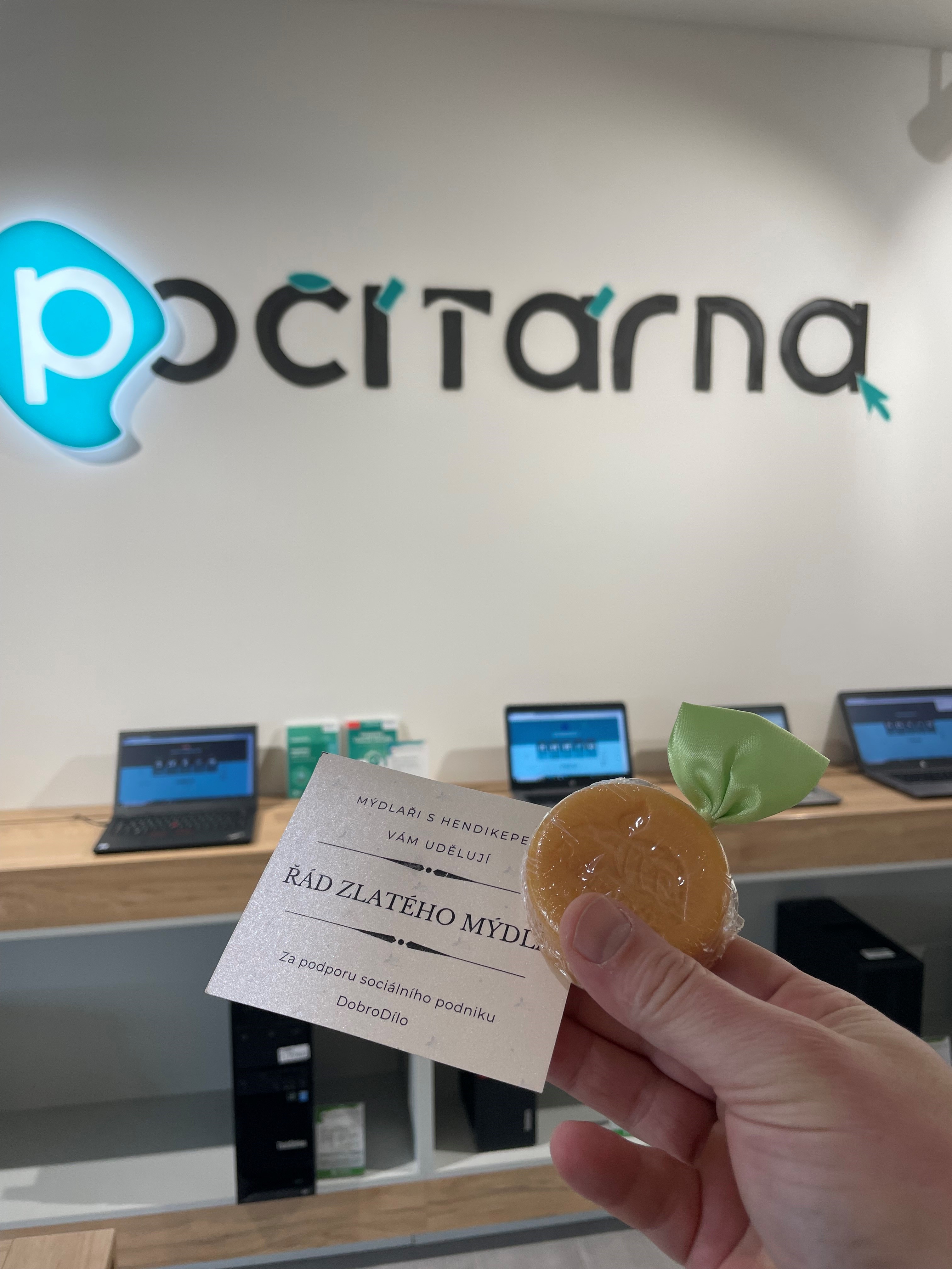 Zlaté mýdlo od Dobrodílo