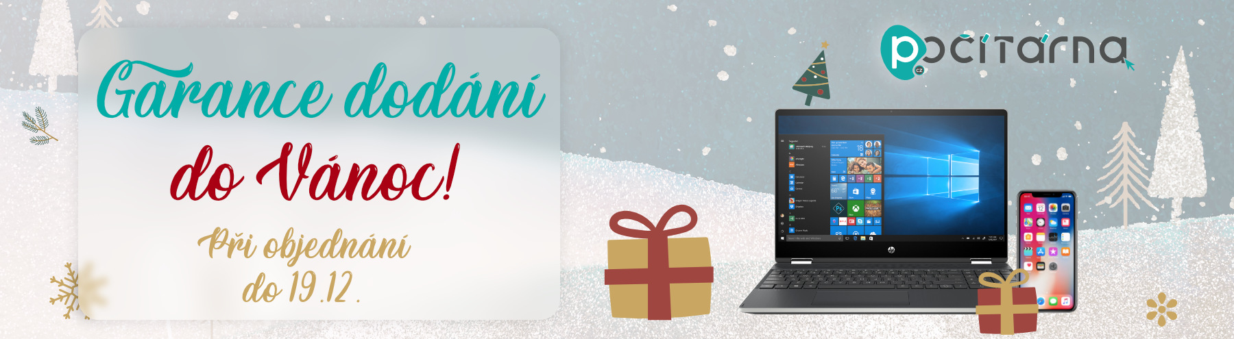 Doručení do vánoc. Garance