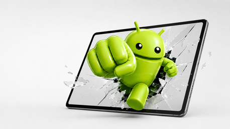 Android s prostorem pro práci v oknech
