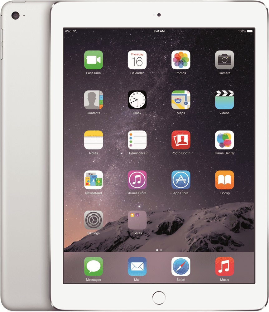 Apple iPad Air 9,7" (2014, 2. gen) 32GB Silver Wi-Fi