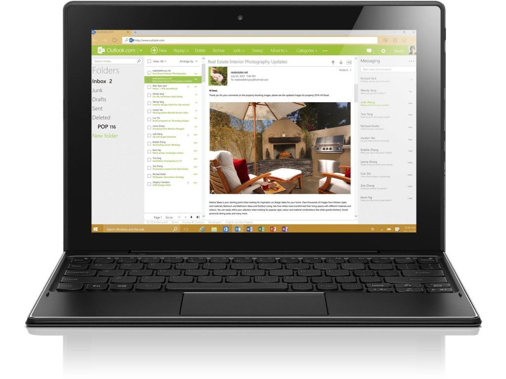 Lenovo Miix 310 10icr 4 Gb Tablet Pc Lenovo MIIX 310-10ICR + Lenovo ThinkPad Mini Dock Series 3 / USB 3.0