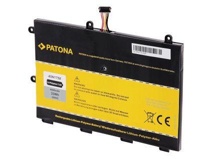 Aku Lenovo Thinkpad Yoga 11e serie 4400mAh Li lon 7,4V 45N1750 1