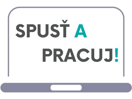 Ikona Spusť a pracuj