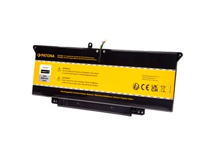 Aku DELL Latitude 14 7310/7410 6800mAh Li-Pol 7,7V
