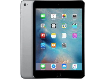 Apple iPad mini 7,9″ (4. generace) 128GB Space Gray  (2015), A1538, včetně příslušenství