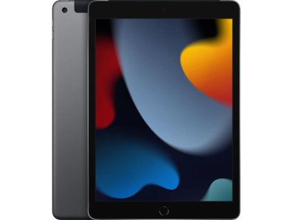 Apple iPad 10,2" (2021, 9. gen) 256GB Space Gray Wi-Fi + Cellular  A2604, včetně příslušenství