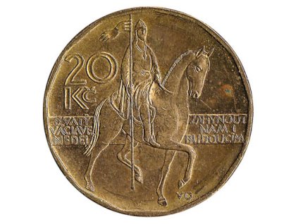 20 czech koruna coin obverse 1