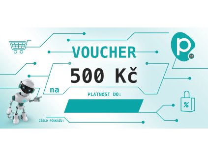 cz voucher pocitarna 500Kc