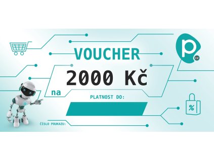 cz voucher pocitarna 2000Kc