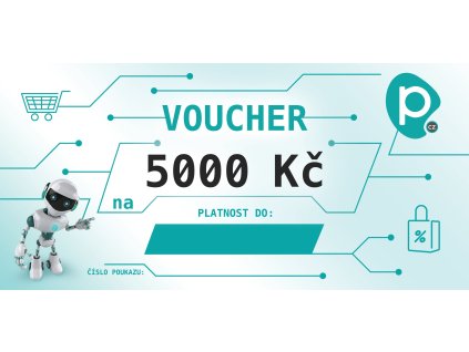 cz voucher pocitarna 5000Kc