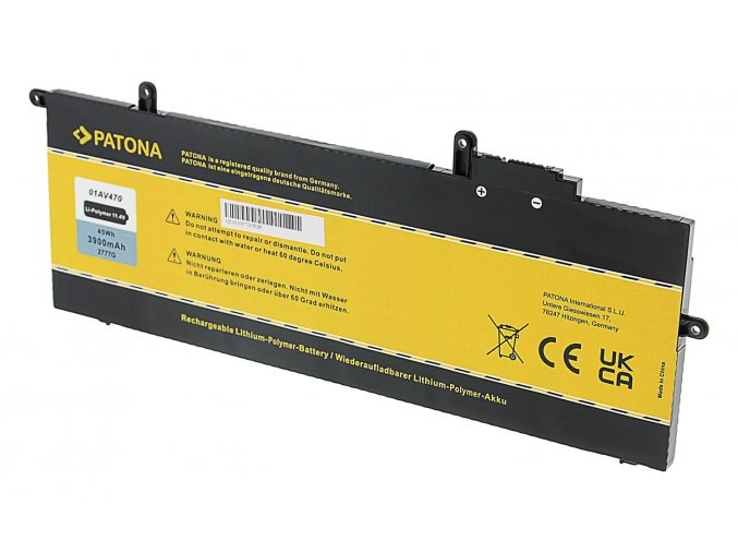 Aku Lenovo Thinkpad A285/X280 3900mAh Li-Pol 11,4V 01AV470