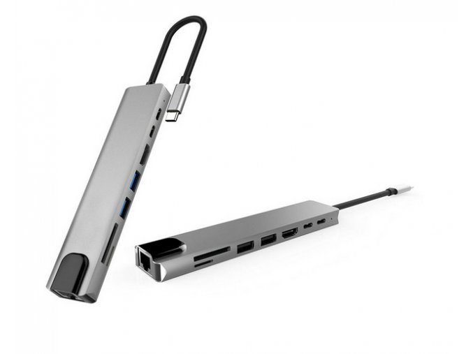 Hub USB C 8 in1 1