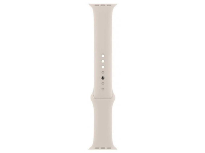 Silikonový sportovní řemínek pro Apple Watch S/M, 38/40/41 mm - Bílá