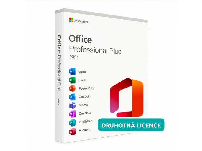 Microsoft Office 2021 Professional PLUS  Druhotná elektronická licence