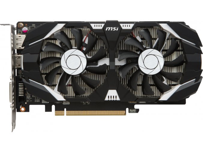 MSI GeForce GTX 1050 Ti 4GT OC