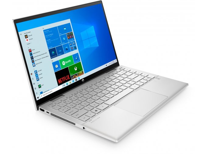 Hp Pavilion x360 Convertible 14 stříbrná (2)