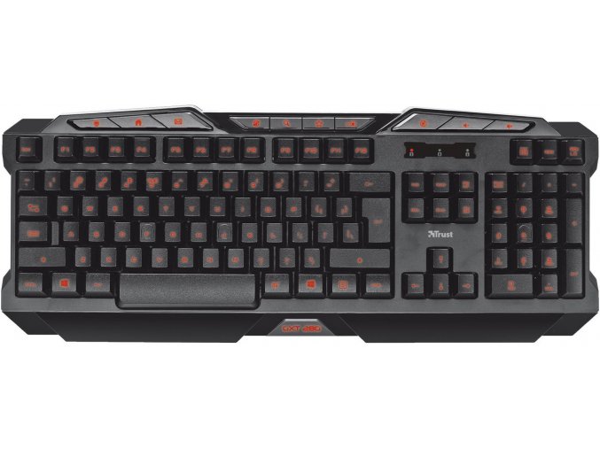 Trust GXT 280 LED Illuminated Gaming Keyboard 5