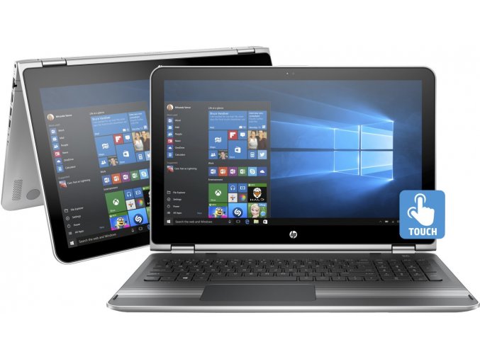 Hp Pavilion x360 15 Silver 1