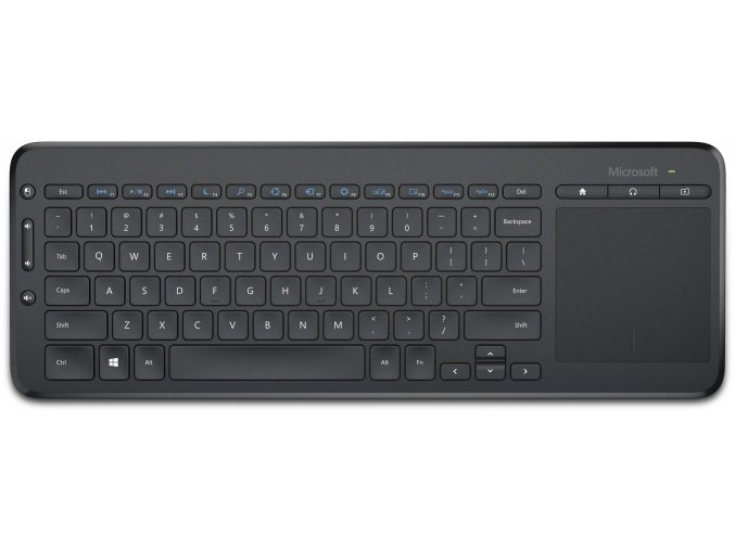 Bezdrátová klávesnice Microsoft All in One Media Keyboard