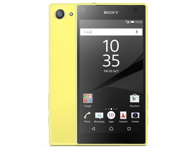 Sony Xperia Z5 Compact Yellow 1