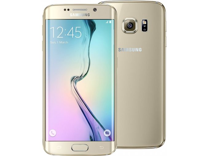 Samsung Galaxy S6 Edge Gold Platinum 32GB 1