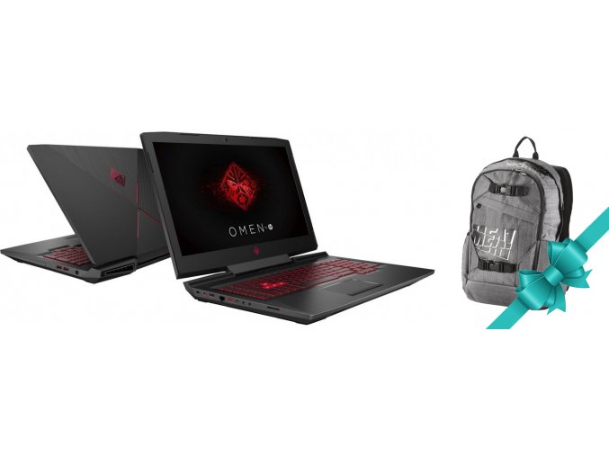 Hp Omen 17-an004no  + Batoh Meatfly Basejumper v hodnotě 1290,- ZDARMA