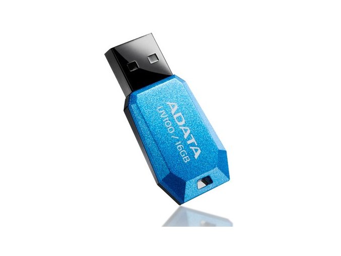 ADATA Flash Disk 8GB USB 2.0 DashDrive UV100, modrý