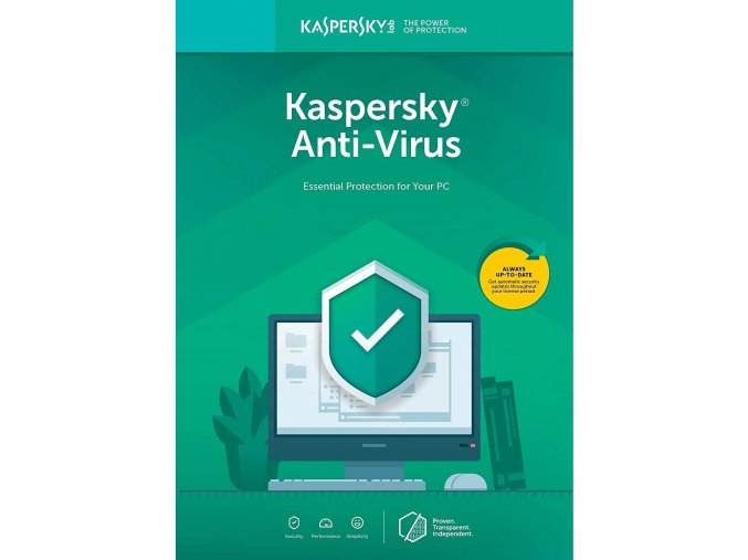 Kaspersky Anti Virus 2019, CZ, 1 PC, 1 Rok 1