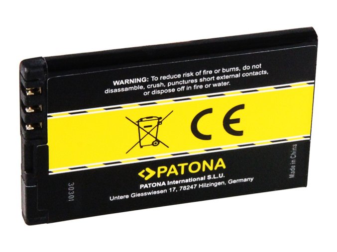 Aku Nokia BL-4CT 900mAh 3,7V Li-Ion