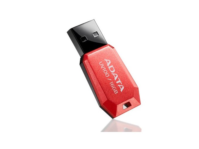 ADATA Flash Disk 16GB USB 2.0 DashDrive UV100, červená