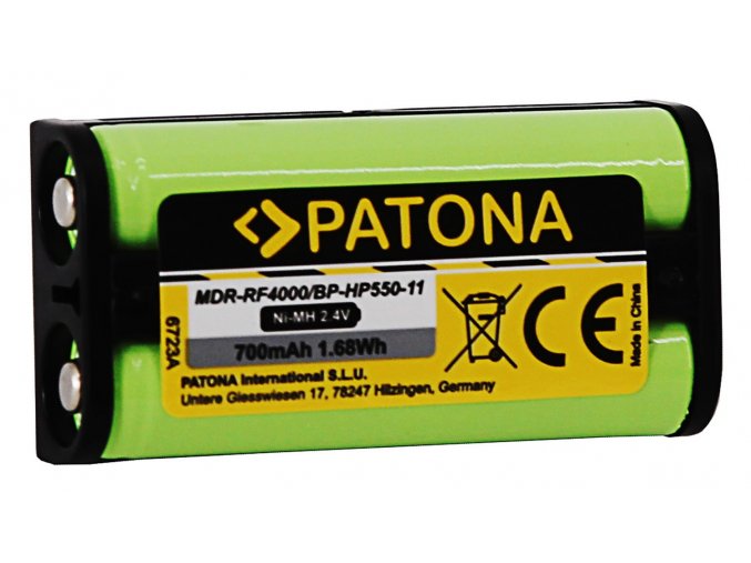 Aku pro sluchátka Sony BP HP550 11 700mAh Ni Mh MDR RF4000 1