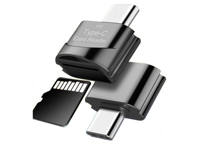 Redukce z USB C na Micro SD kartu