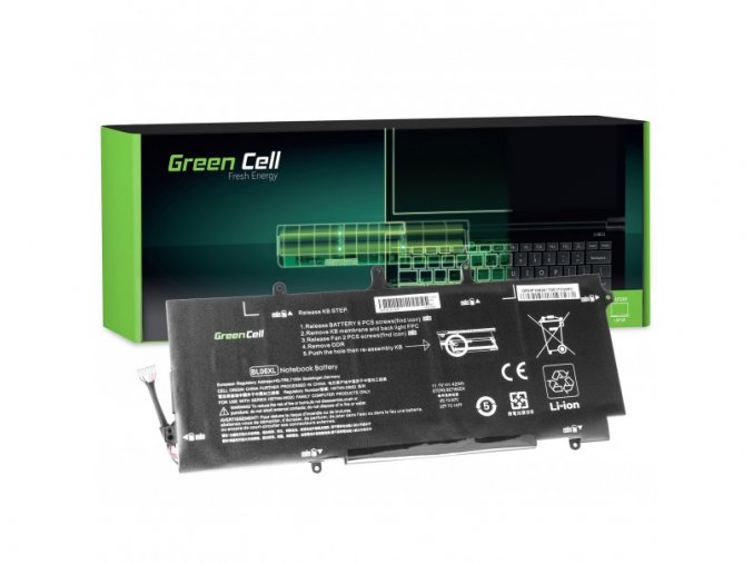 Green Cell Baterie pro HP EliteBook Folio 1040 G1 G2 11,1V 3100mAh 1