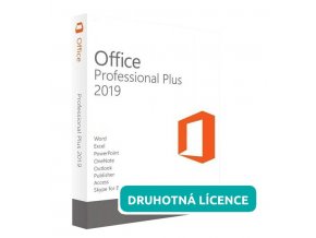 Microsoft Office 2019 Professional PLUS  Druhotná elektronická licence