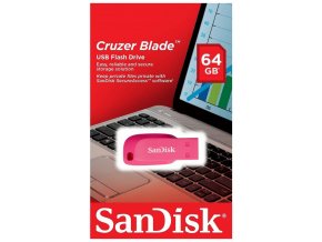 SanDisk Cruzer Blade Flash Disk 64GB, USB 2.0 1