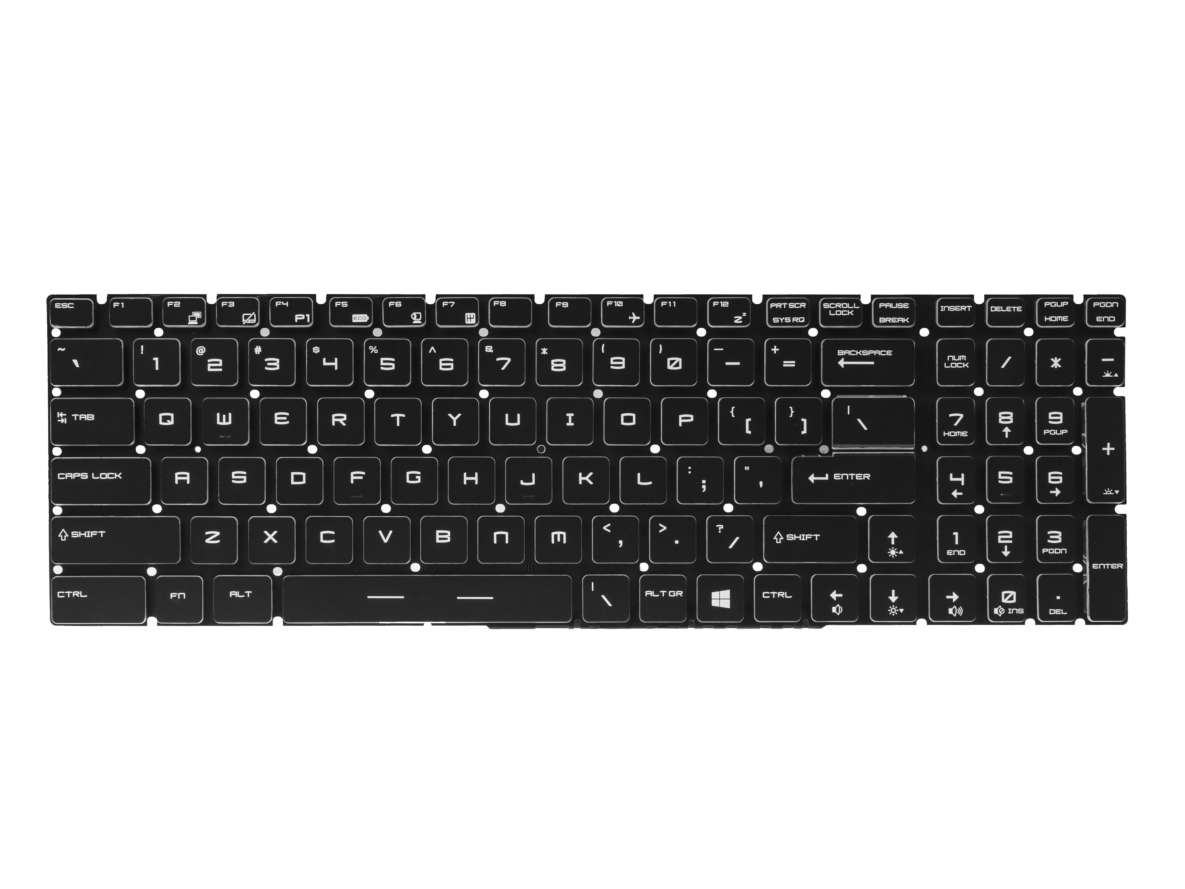 Klávesnice pro MSI GE62, GL62, GE72, WS60