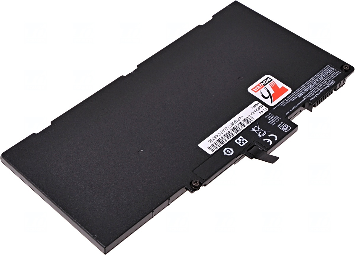 Baterie T6 Power pro notebook HP EliteBook 745 G3, 755 G3, 840 G3, 850 G3, 4400mAh, 50Wh, 3CELL, Li-Pol