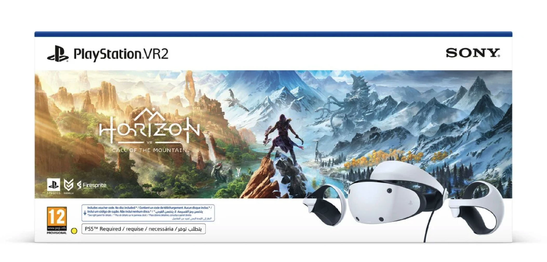 Sony PlayStation VR2 + Horizon VR: Call of the Mountain