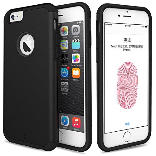 Ochranný kryt pro Apple iPhone 6/6s - Černý