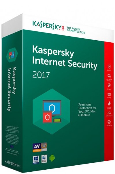 Kaspersky Internet Security Multi-Device 2017, CZ, 1 PC, 1 rok + 3 měsíce ZDARMA, nová licence