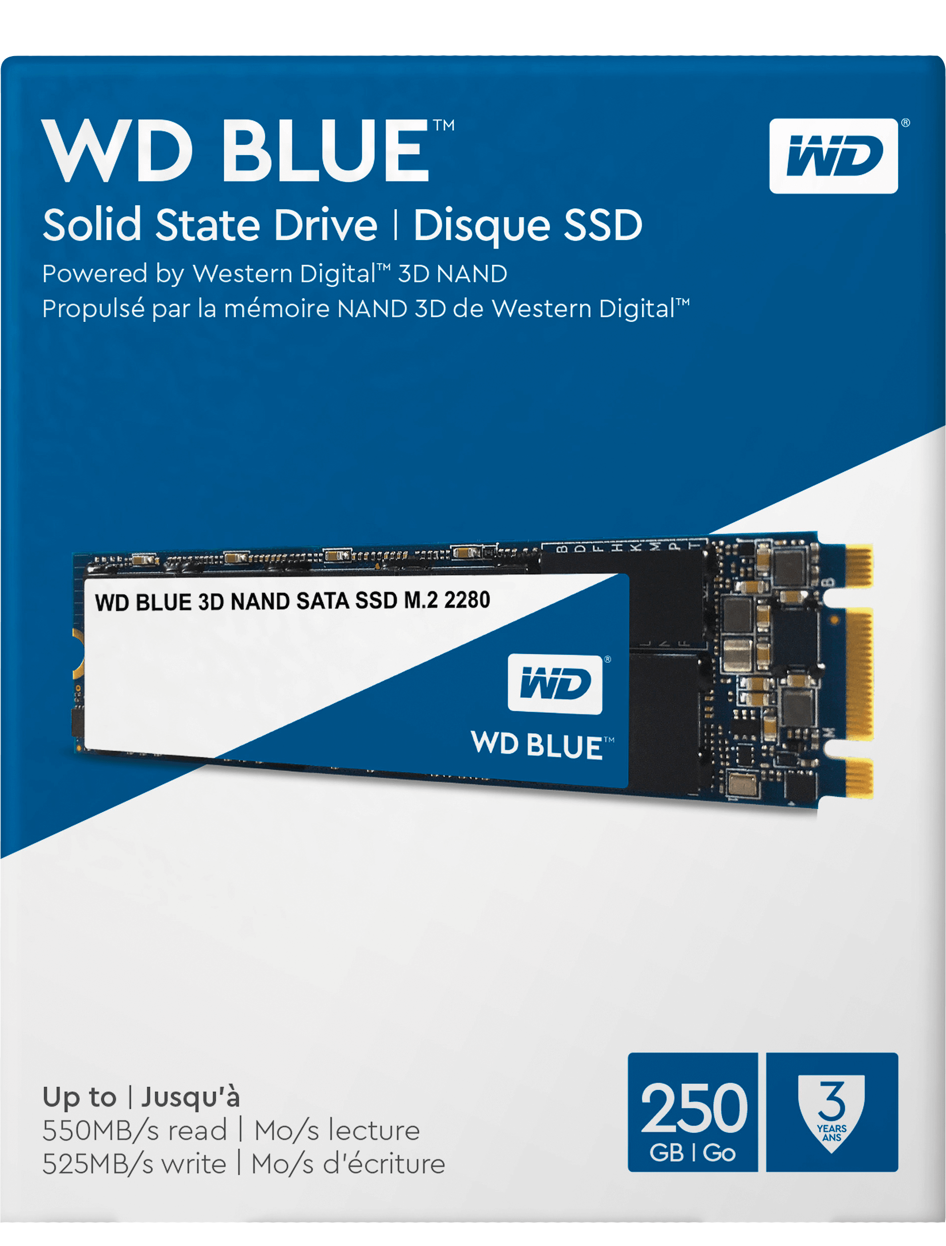 WD BLUE SSD WDS250G2B0B 250GB SATA M.2