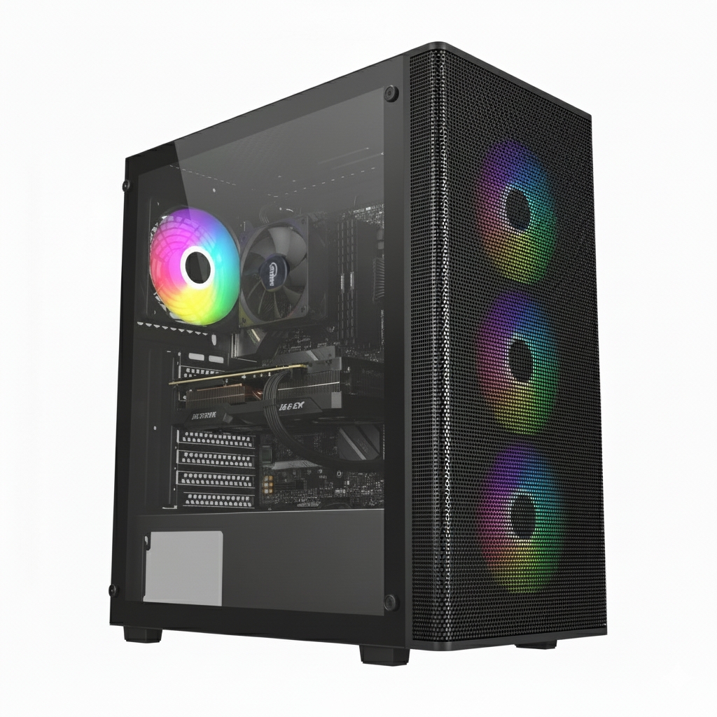 Herní PC POČÍTÁRNA GameBox Power MT v herním setupu