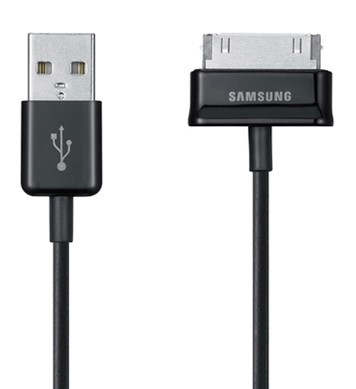 Samsung datový kabel pro Galaxy Tab - Černý