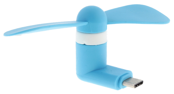 USB-C Větráček – Modrý