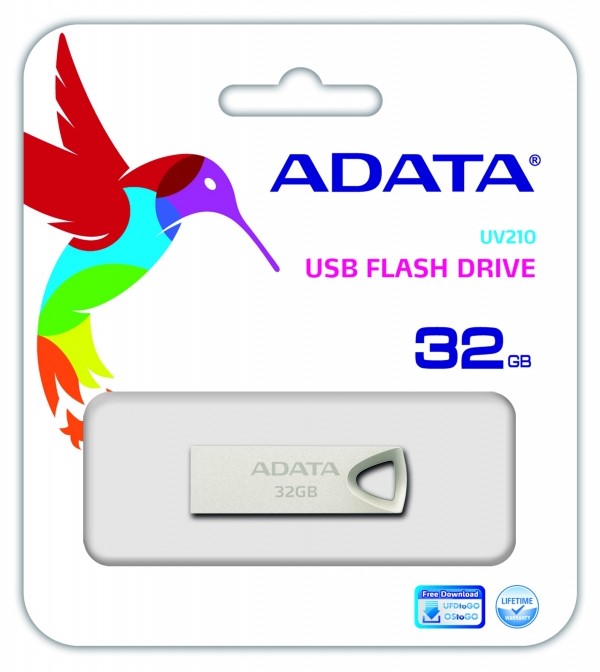 ADATA Flash Disk 32GB USB 2.0, UV130, Kovový