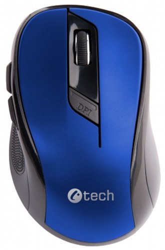 Bezdrátová Myš C-TECH WLM-02 - Modrá