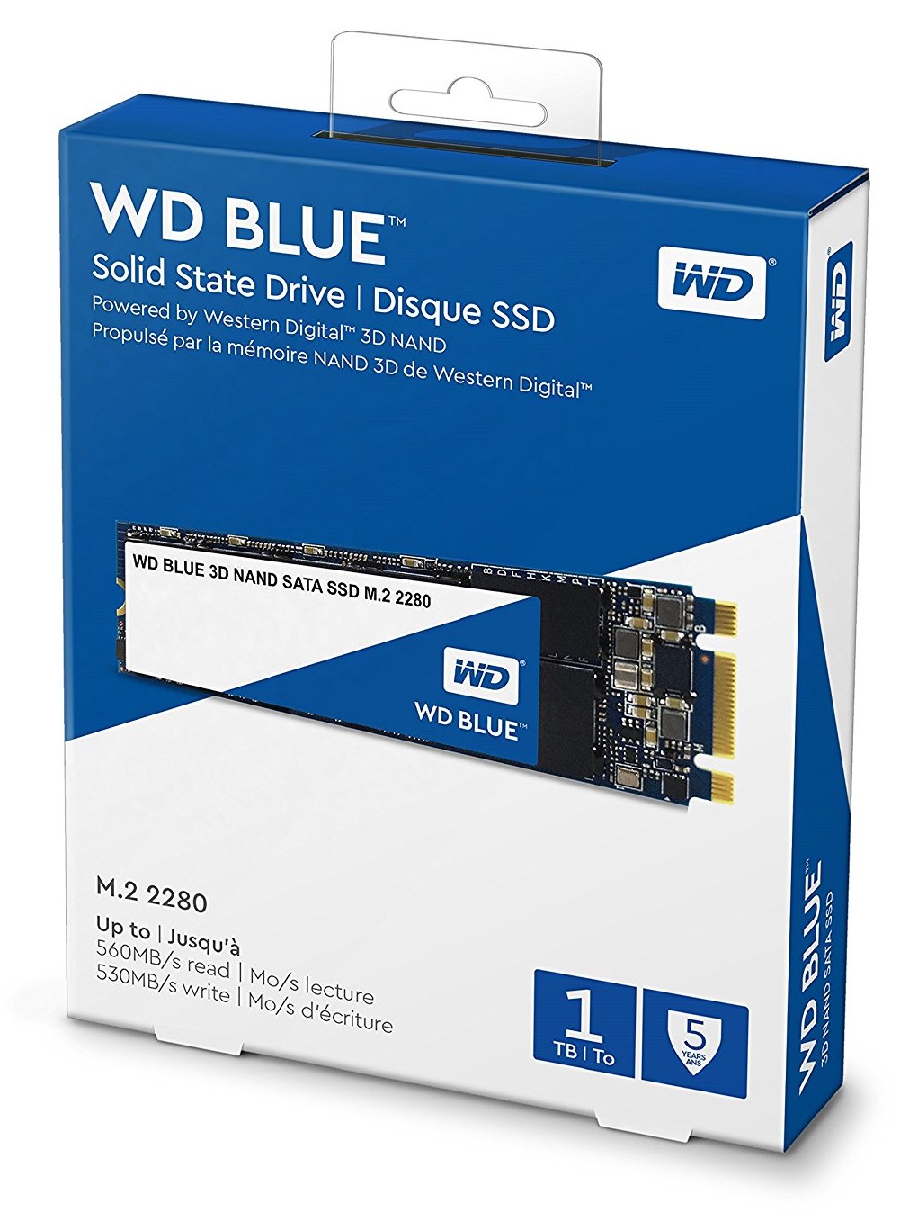 WD Blue SSD WDS100T2B0B 1TB SATA M.2