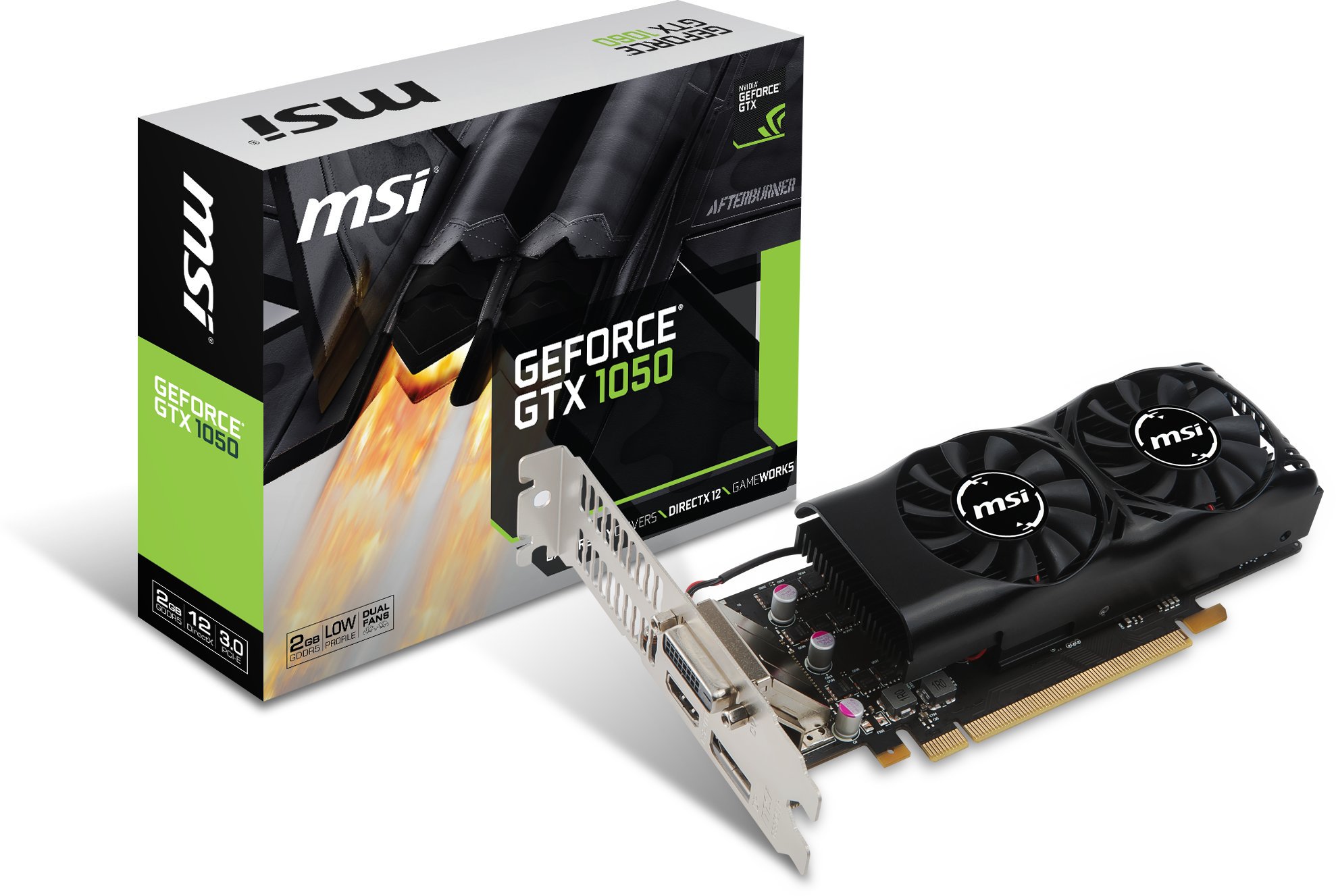 MSI Nvidia Geforce GTX 1050 2GB GDDR5