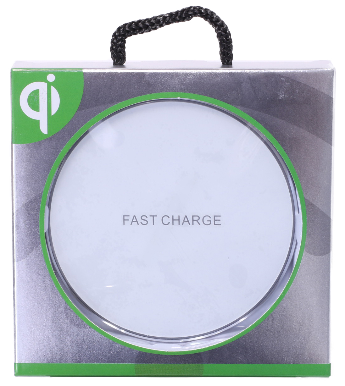Bezdrátová nabíjecí podložka Wireless Qi - Bílá
